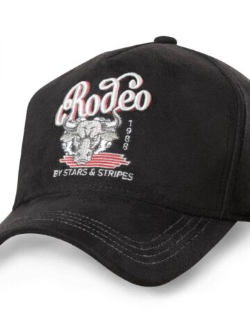 Stars & Stripes Western Style Trucker Cap TC RODEO schwarz Hüte Caps Schwarz unisex main image Western Wear