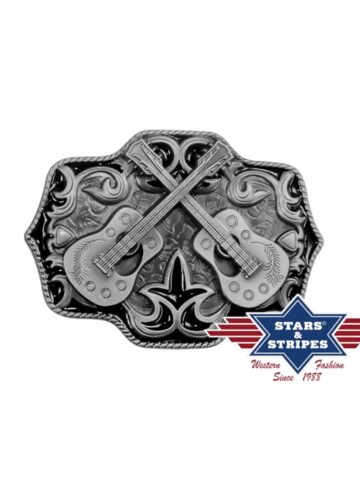 Stars & Stripes Westerngürtelschnalle GS-507 Gürtel Gürtelschnallen Silber unisex main image Western Wear