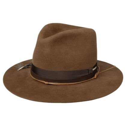 Stetson Linto Outdoor Filzhut Hüte Filzhüte Braun unisex main image Western Wear