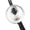 Western Bolotie New Concho Bolotie Silver Accessoires Boloties Silber unisex main image Western Wear