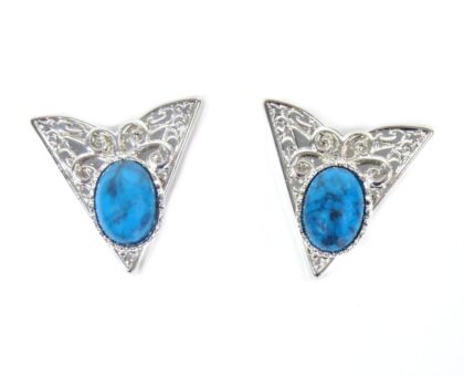 Western Kragenecken Blue Stones Accessoires Kragenecken Silber unisex main image Western Wear