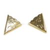 Western Kragenecken Gold Plated Engraved Accessoires Kragenecken Gold unisex main image Western Wear