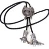 Western Style Bolotie Saddle & Boots XXL - Erlebe Western Eleganz Accessoires Boloties Silber unisex detail 1