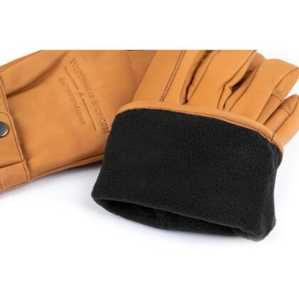 Western Style Winter-Reithandschuhe Nappaleder braun Accessoires Handschuhe Braun unisex detail 2