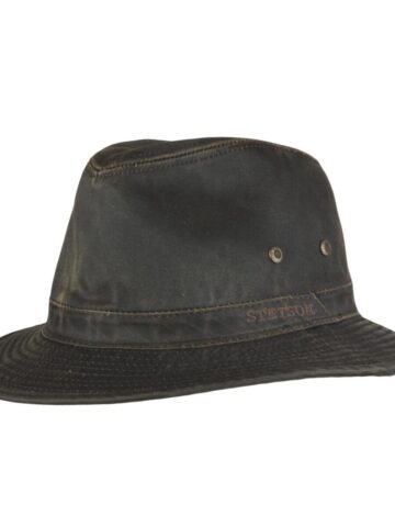 Stetson Vagabunden Traveller Hut Hüte Stoffhüte Braun unisex main image Western Wear