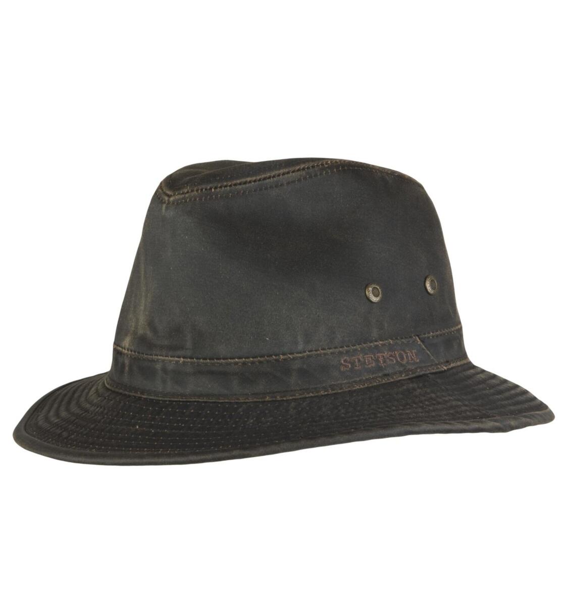 Stetson Vagabunden Traveller Hut Hüte Stoffhüte Braun unisex main image Western Wear